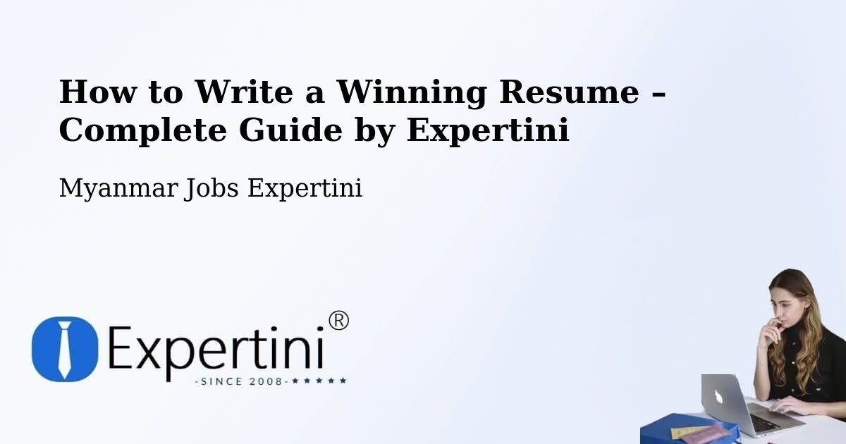 Resume Writing Guide for Job Seekers – Mudon - Mudon, Myanmar Jobs Expertini